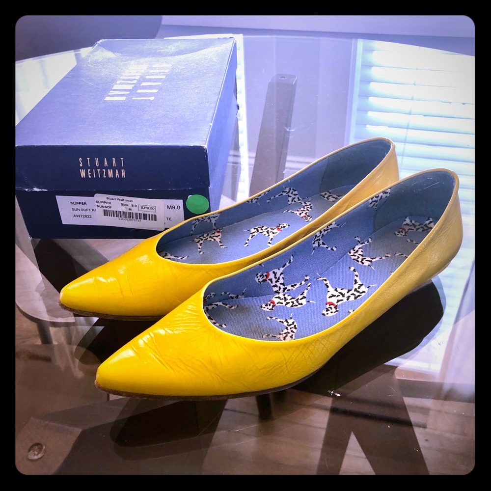 Stuart Weitzman Patent Flats